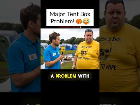 Camping NIGHTMARE 😲 - Tent Box Issue ⛺️😂 | (Veo 3)