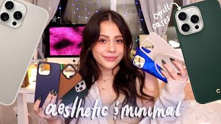 Minimalistic iPhone 15 Pro Max Cases *cyrill cases*✨📱🤍