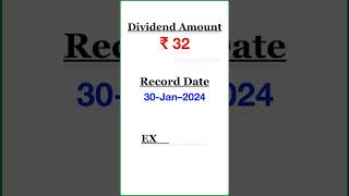 Persistent Systems Limited Dividend 2024 Alert #shorts #financialtechie