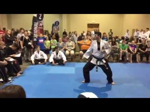 Amazing Black Belt Form - Tiger Rock National Tournament in Galveston, Texas