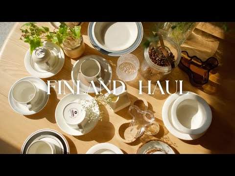 FINLAND HAUL🇫🇮My favorite 40 items of vintage Arabia, Iittala, Marimekko,Moomin and Nordic stuffs!
