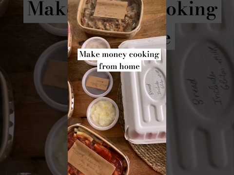 Make money cooking from home