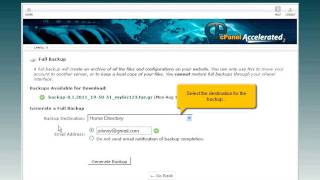 15) How To Backup Your Website in cPanel