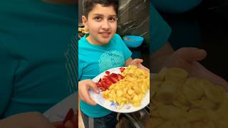 Easy and healthy fruit recipe with tang #fruitchaat#helpingmoment #trending#tang