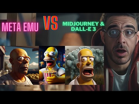 Comparing Meta EMU Against Midjourney & Dall-E 3