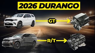 2026 Dodge Durango Lineup Overview & What’s New? V6 Cancelled - R/T Gets 392 Hemi! 