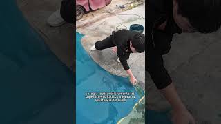 Smooth and long-lasting results with this simple application #repair #ground #crack