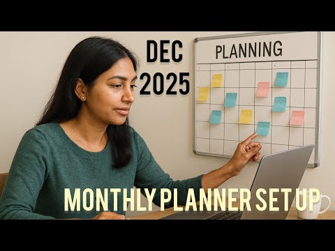 December monthly planner lay out/plan your month@bulletjournal @journaldigitalplannerapp 