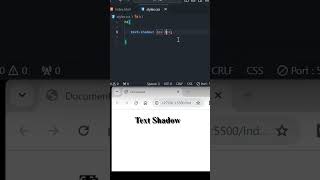 text shadwo || CSS Series Part 18 🔥🔥🔥🔥#learn #learn #html5 #learncss #css#csstricks #cssanimation