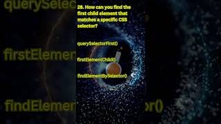 "DOM Traversal Masterclass: Test Your Skills with 50 MCQs!" #software #hcl #DOM #javascript #html 28