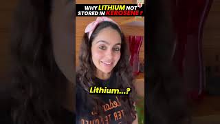 Why LITHIUM is NOT Stored in Kerosene 0il🤔🙀| CBSE Class 10th Science Chemistry #Cbse2024 #Class10th