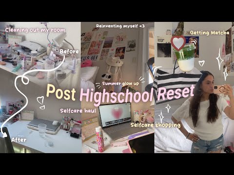 🩰🎀Days in my life (post highschool RESET) ⟡ | selfcare haul, matcha, packing essentials, 2025 ⋆˙⟡