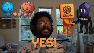 I Built a Second Brain That Thinks With Me (Obsidian + Claude AI)