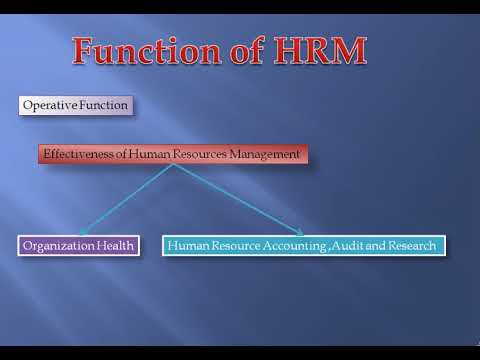 Human Resource Management in Hindi Part 8(H):Effectiveness of Human Resource Management