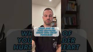 What Part Of Your Shoulder Hurts With Heart Problems? #shoulderpain #shoulderdoctor