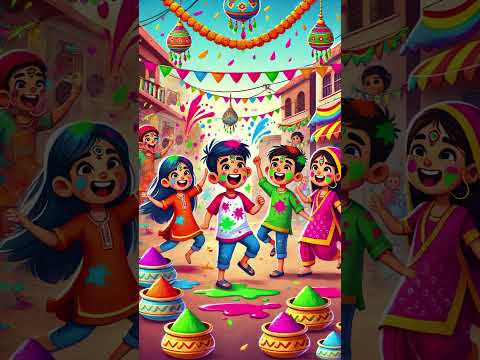Why is Holi Celebrated? 🌸🎨 The Story Behind the Festival of Colors! #holi