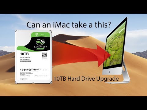 Can a Apple iMac Take a 10TB Upgrade? Missing Cable!!