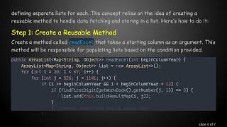 Simplifying Java Code for Excel Data Management: A Guide to Reduce List Usage