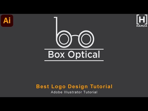 How To Make CIRCLE Logo Design || Adobe Illustrator Tutorial || Logo Design By HAMZA