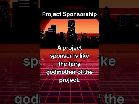 The magic of project sponsorship. ✨