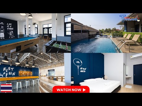 Bluebed Chanthaburi Thailand【4K Top Hotels & Resorts】Hotel Footage Cinematic Video
