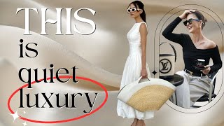 How To Style QUIET LUXURY Outfits For Spring 2025 | Minimalist & Effortless Fashion Tips