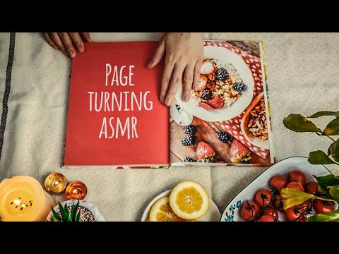 ASMR 💤 PAGE TURNING 📖 thick pages & paper sounds