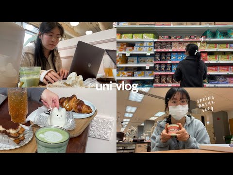 uni vlog 🍞 Taking it slow before finals season starts…