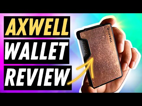 Is the Axwell Wallet the BEST minimalist wallet?