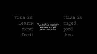 Learn, Adapt, Succeed! 🧠💡 #IntuitiveExpertise #SmartDecisions