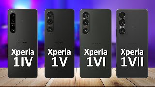 Sony Xperia 1 VII VS  Sony Xperia 1 VI VS Sony Xperia 1 V VS Sony Xperia 1 IV