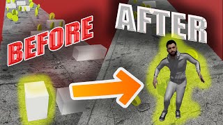 From Idea to Release: The Complete Game Development Process - Player Model for My Game! #devlog 2