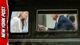 Trump and Melania’s Finger-Waving ‘Spat’ Dissected by Lip Readers