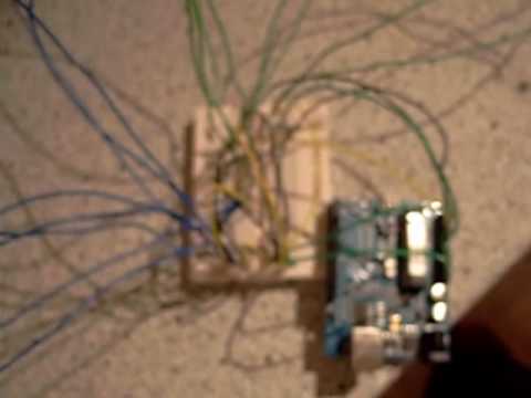 Connected extended wire on arduino