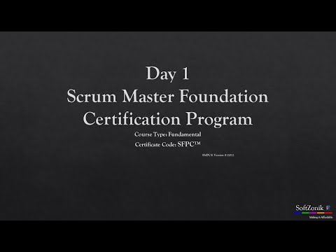 Scrum Foundation Professional Certificate SFPC 20221017   Part#01
