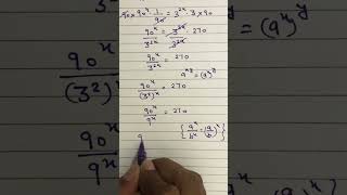 Math Exponent Solution | Olympiad problem #maths