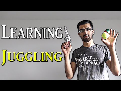 VIDEO GAME taught me to JUGGLE in 1 HOUR  AND 33 MINUTES