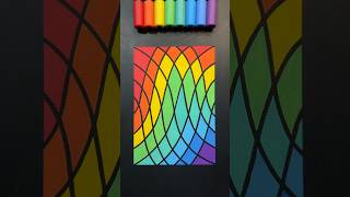 Satisfying visual arts with paint markers #reels #reelsvideo #art #painting #visualart