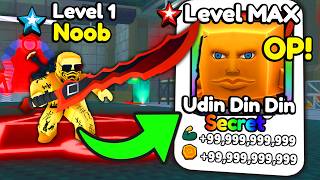 Starting Over as NOOB with OP SQUID SECRET in Pull A Sword!