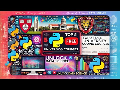 Unlock Data Science: Top 5 Free University Coding Courses #ai #aisckool