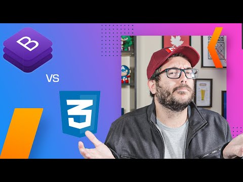 Qual a diferença entre Bootstrap e CSS puro?