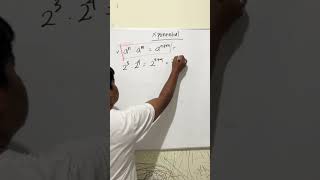 Exponential #mathstricks #maths #mathstricks #mathiseasy