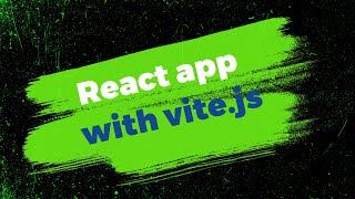 Setting up react app with Vite.js | Daily code crafter | #video_3