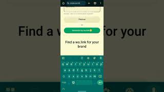 Steps on how to create a free WhatsApp link 🔗🔗 #techmadesimple