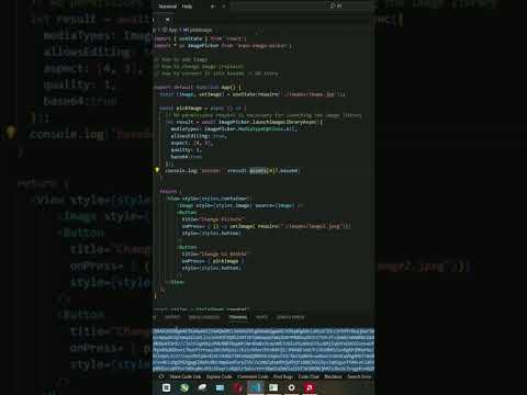 Image to base64 Expo react native