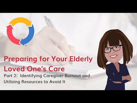 Preparing for your Elderly Loved One's Care  -  Part 2