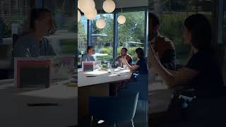 Casual Startup Discussion: Man and Woman Talking Business | Collaborative Work Environment