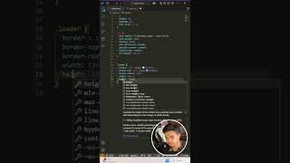 Animated Loader by using CSS | HTML CSS JS Animation and Effects #css #webdevelopment