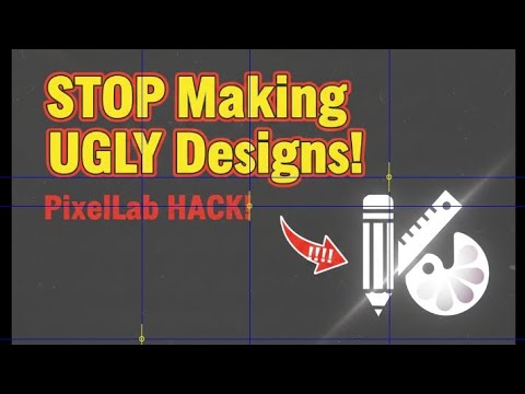 MASTER VISUAL HIERARCHY in PixelLab | Secret to Professional Graphic Design Balance!