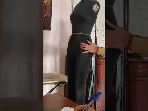 Full measurement of Dress form